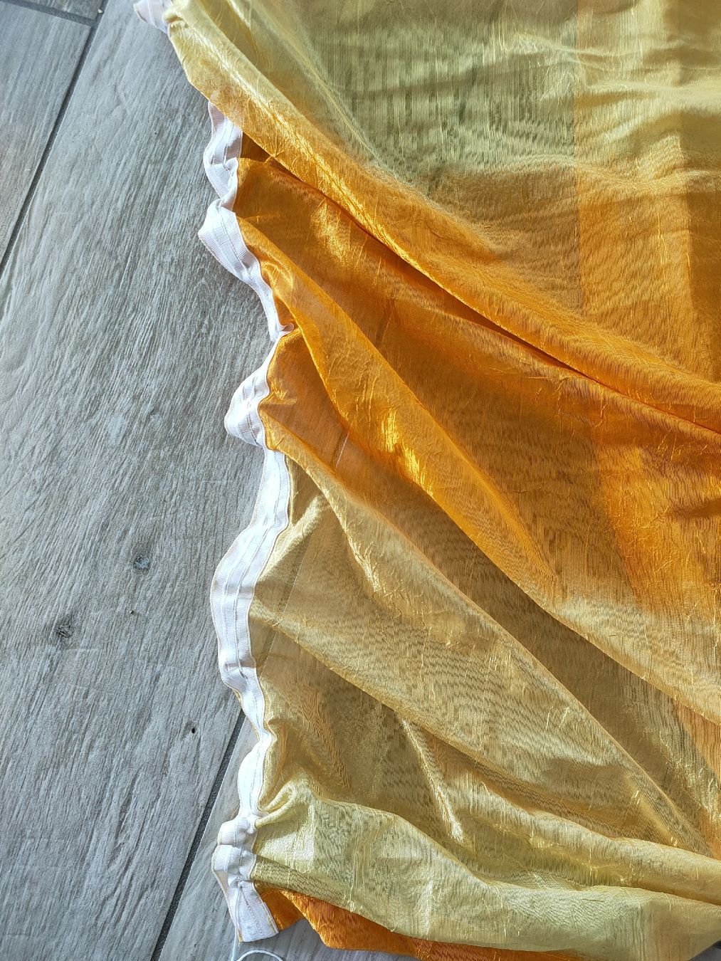 Tende: Vorhang, transparent, gelb / orange – Usato da Gipf-Oberfrick venduto da minini 2
