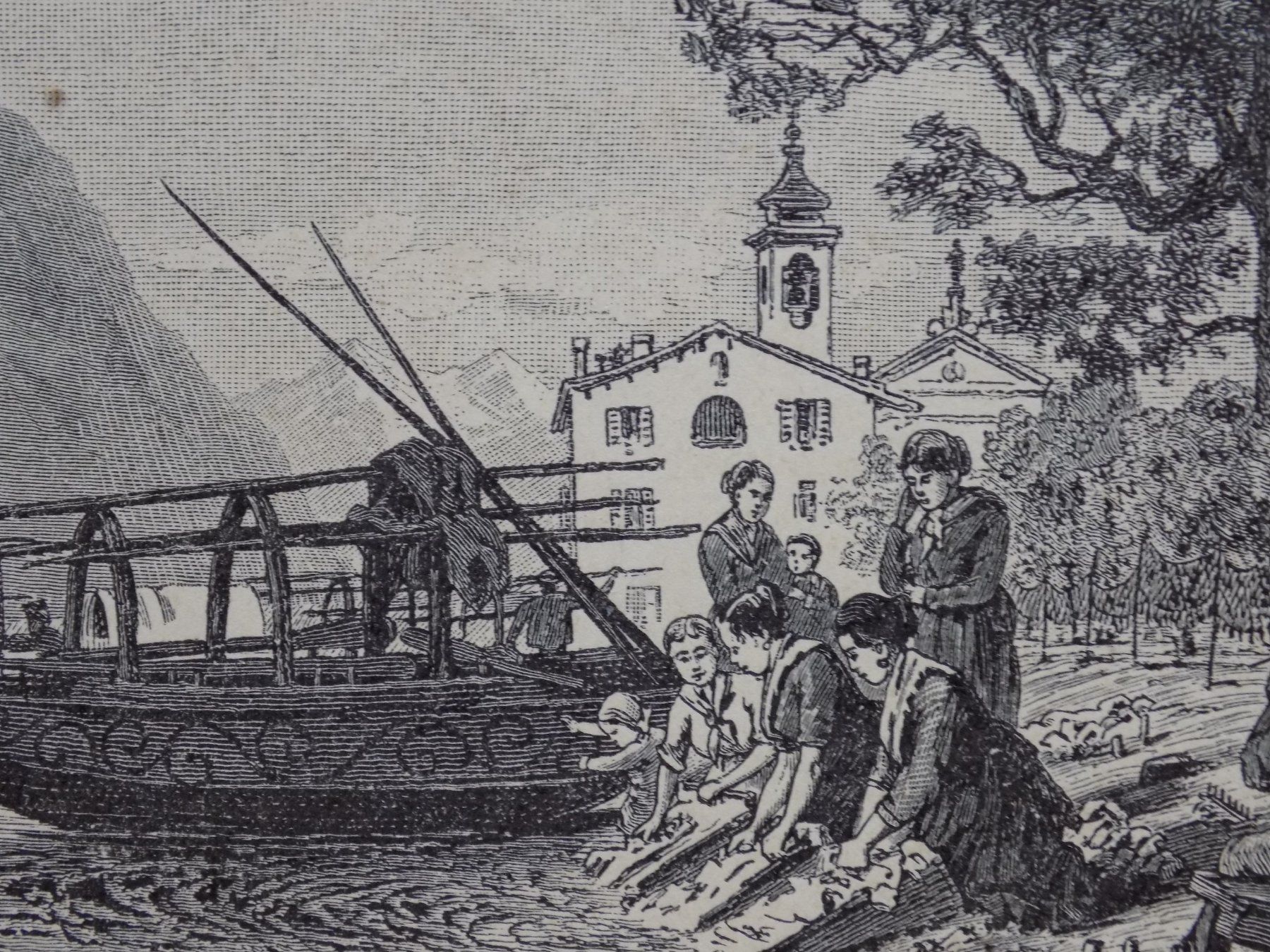 Gravures: Bissone Ticino – D'occasion à Risch par Rischli15 7