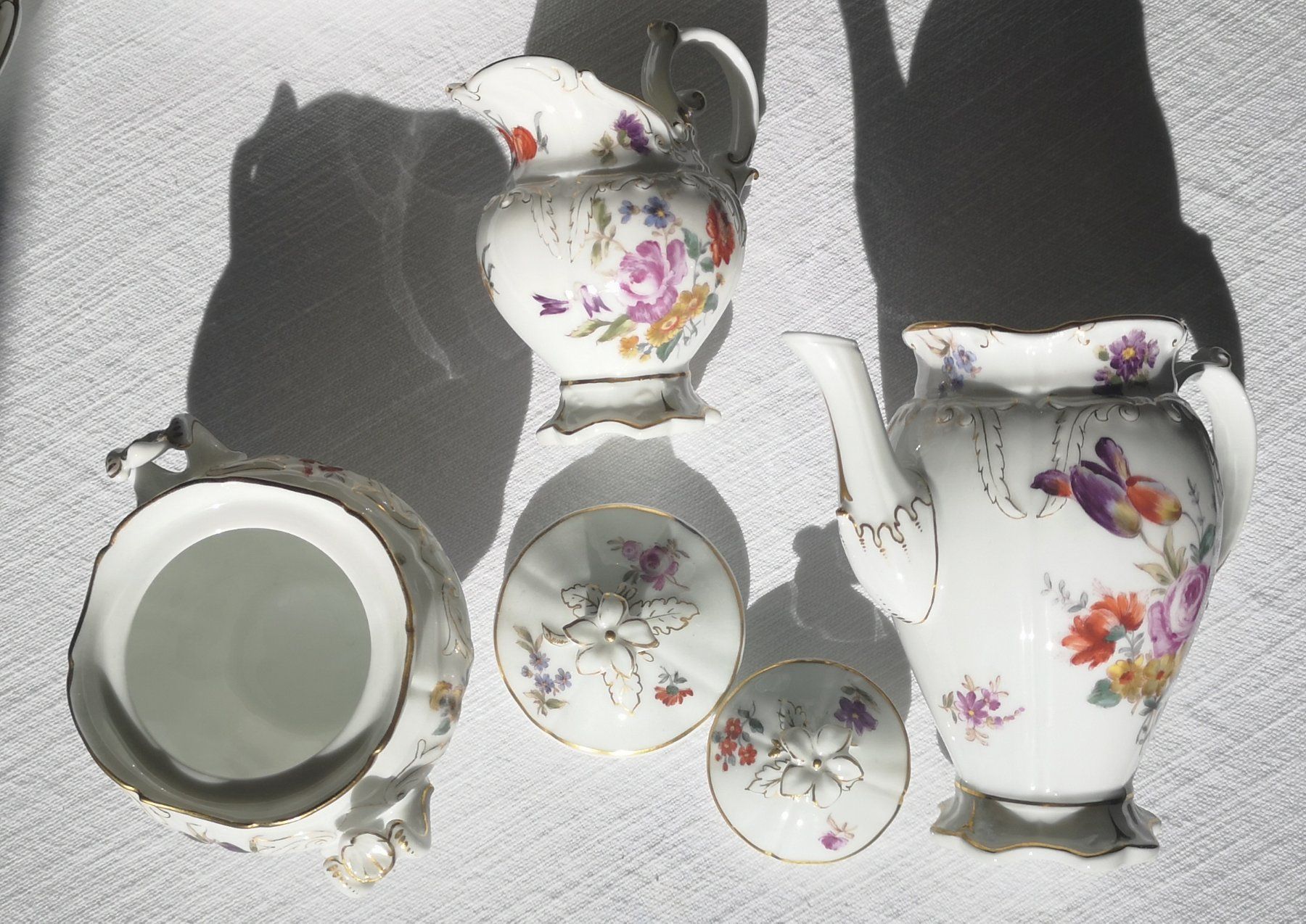 Set di piatti: Nymphenburger Tafelservice "Baroc" – Usato da Zürich venduto da Tanteemma369 5