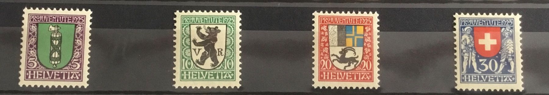 Tutti i francobolli: Schweiz Pro Juventute Briefmarken 1925 – Usato da Kerzers venduto da Georges3210