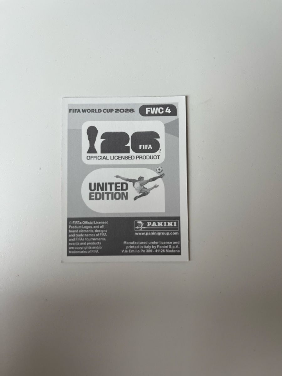 Panini Carte collezionabili: Panini WM 2026 - We Are - FWC 4 – Nuovo (secondo la descrizione) da Wagen venduto da barch80 1