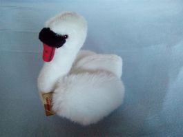 Teddy Hermann Schwan, 25cm, neu