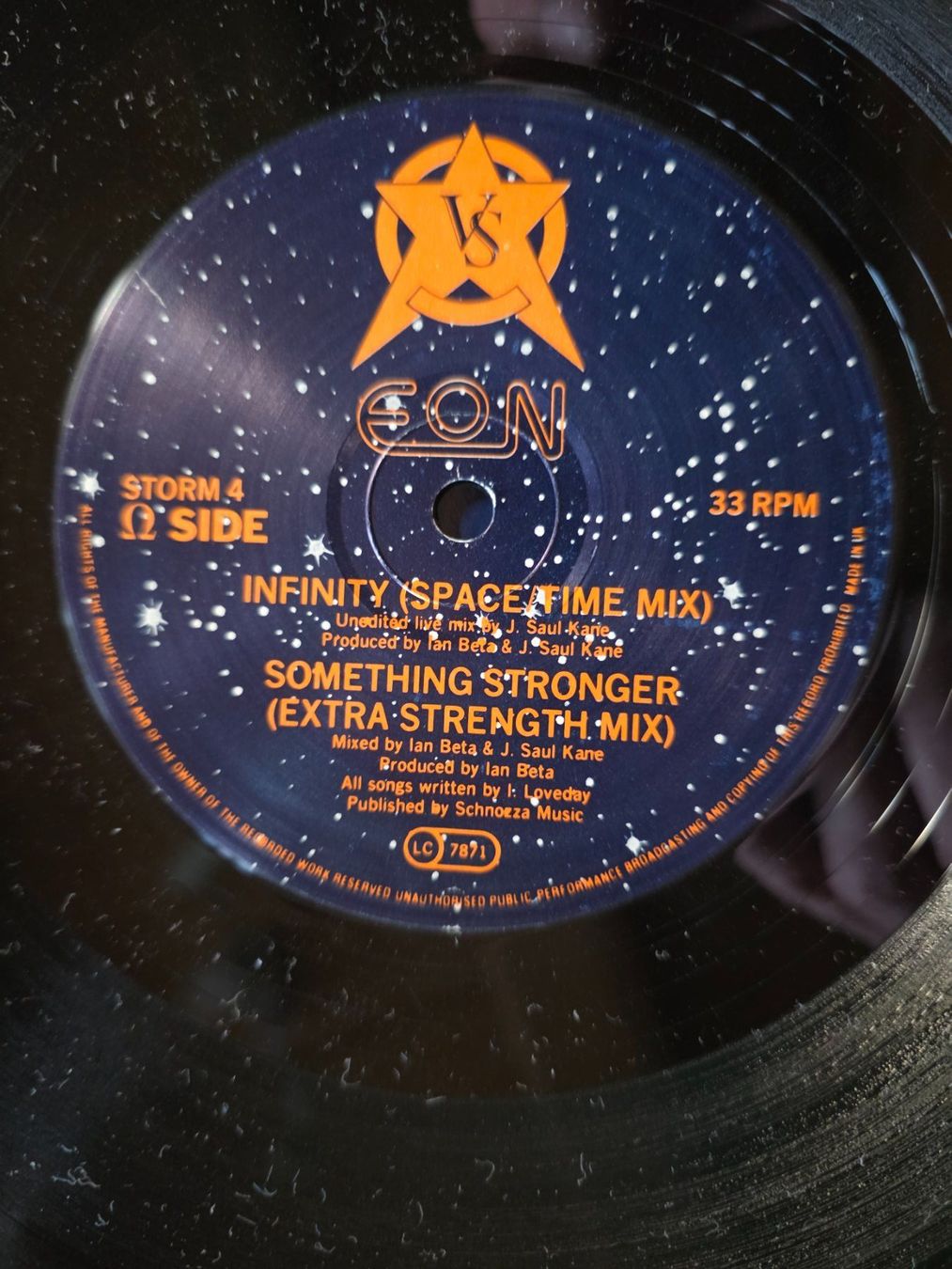 Dischi in vinile: Vinyl LP - EON - Infinity (Mystic Mix) – Usato da Walterswil BE venduto da Lonitti 2