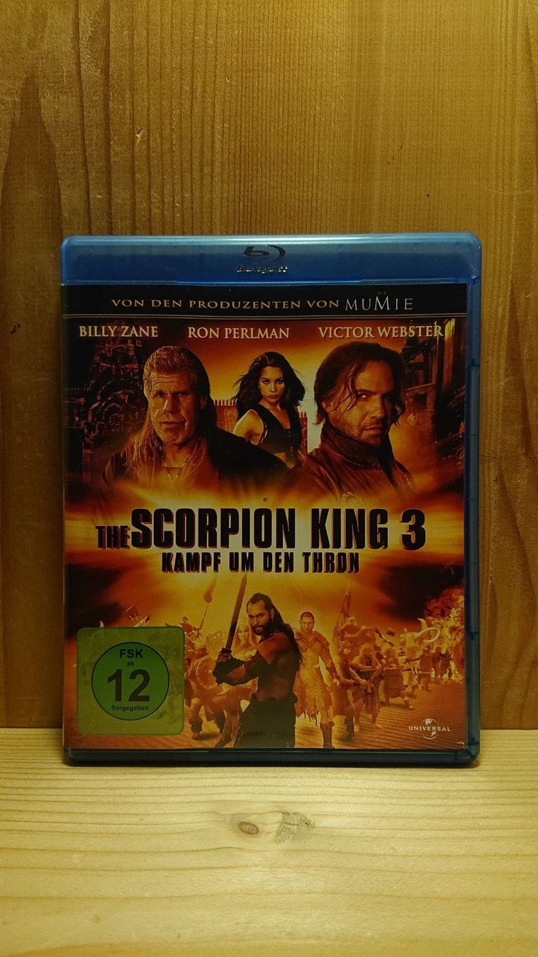 Alle DVDs: THE SCORPION KING 3 Kampf um den Thron Blu-Ray – Gebraucht aus Wilderswil von Exebub