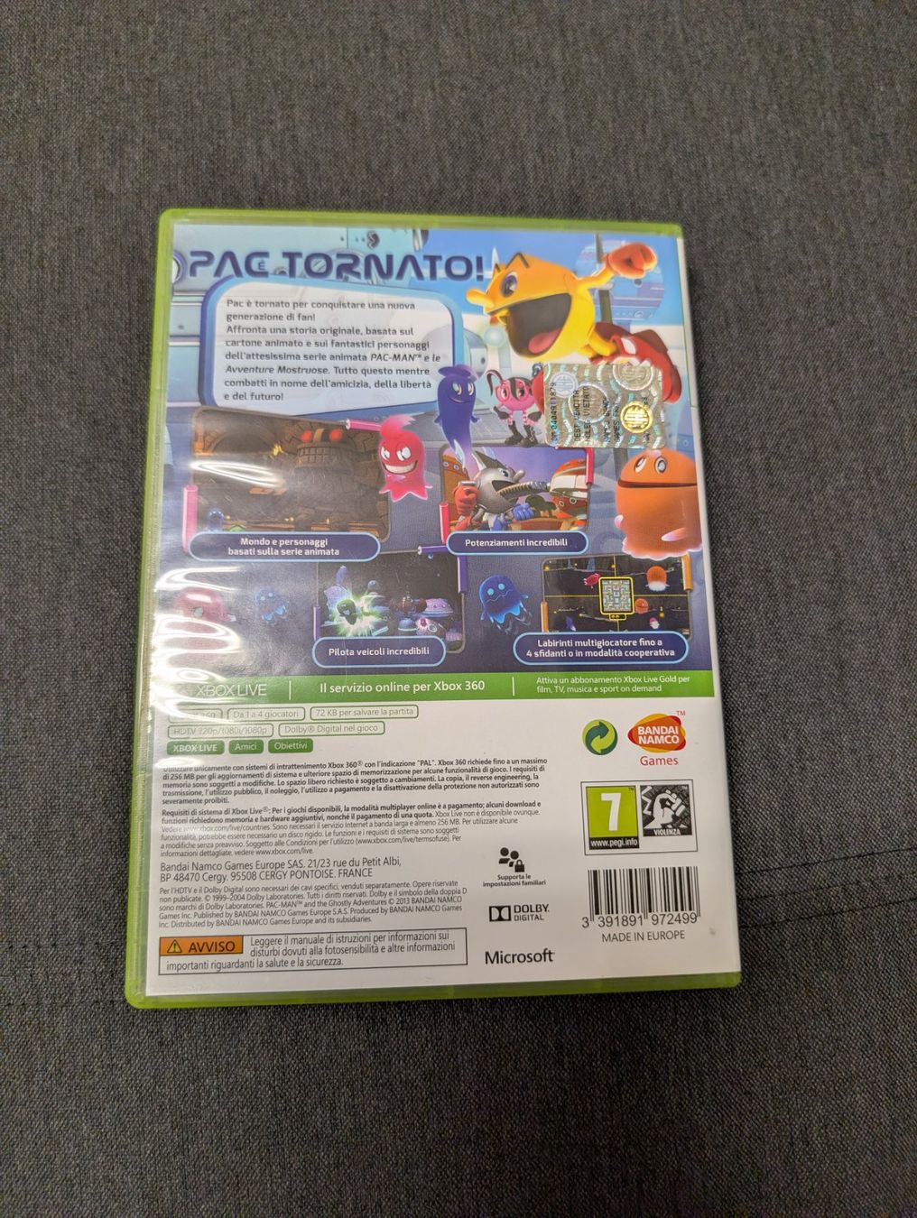 Spiele: Pac man e le avventure mostruose Microsoft Xbox 360 – Gebraucht aus Giubiasco von Ticinerd 1