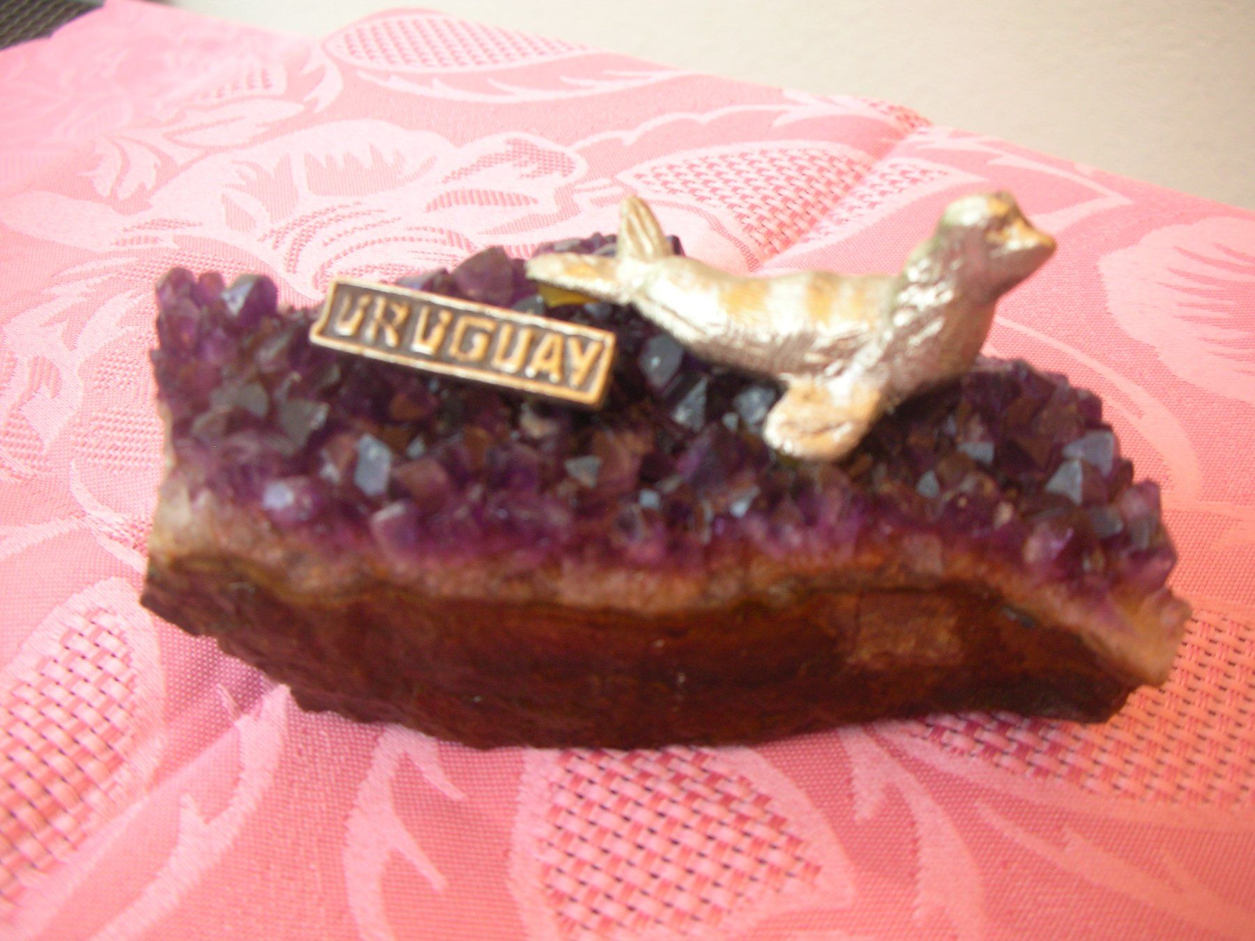 Edelsteine: Briefbeschwerer - Amethyst mit Robe – Gebraucht aus Rheinfelden von Javea4 1
