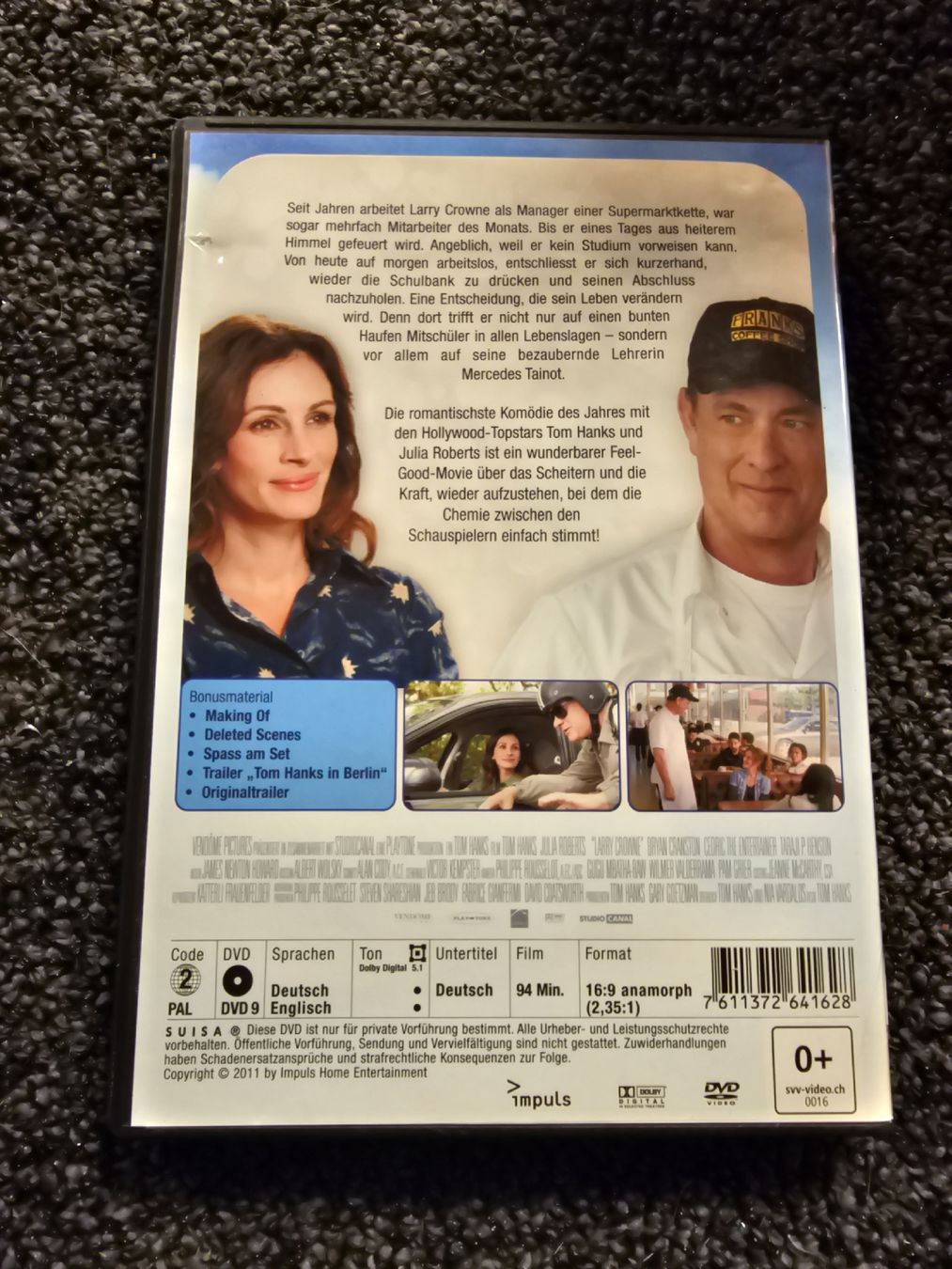 Tutti i DVDs: DVD Larry Crowne(20760) – Usato da Ruswil venduto da jan_bxl5 1