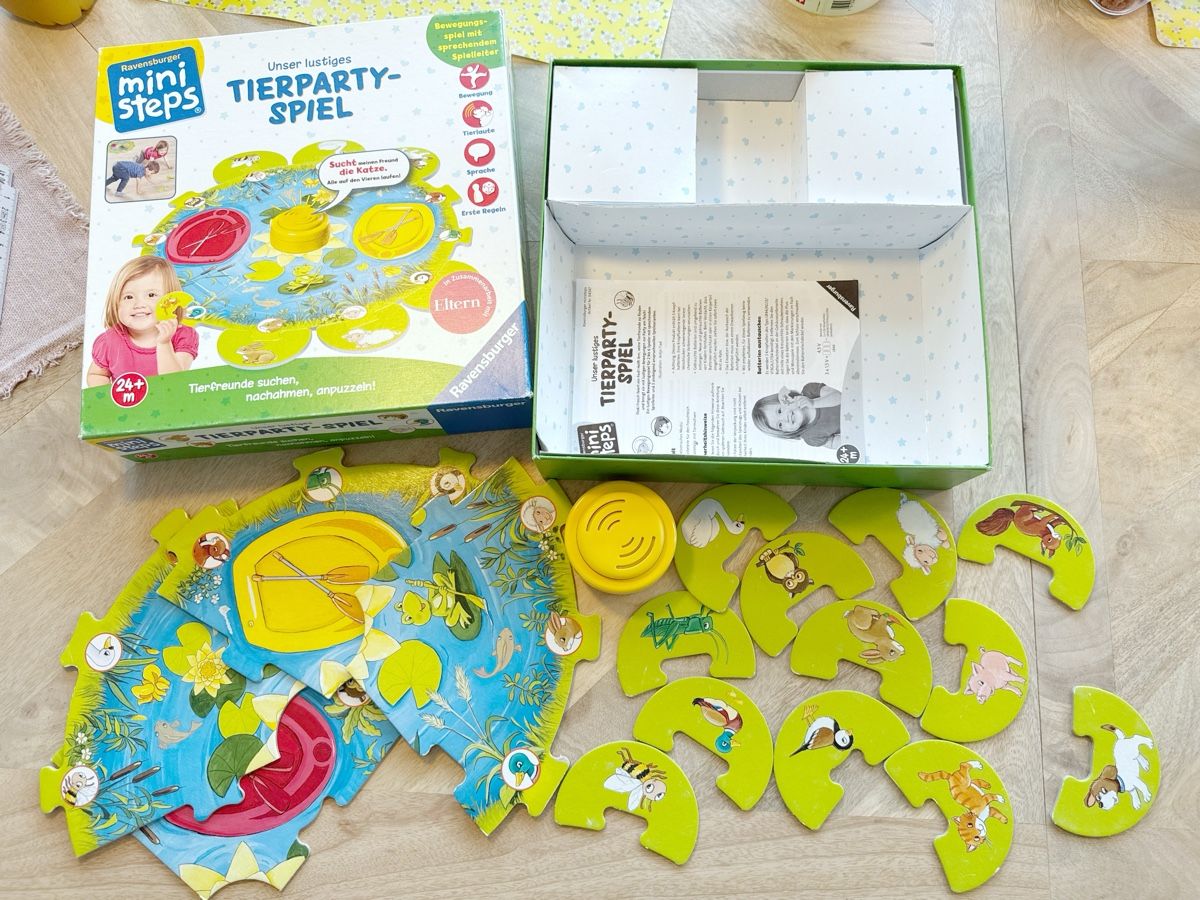 Ravensburger Giochi: Tierparty-Spiel von Ravensburger Mini Steps – Usato da Eggenwil venduto da Lissi82 4