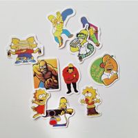 10 Aufkleber Sticker - The Simpsons