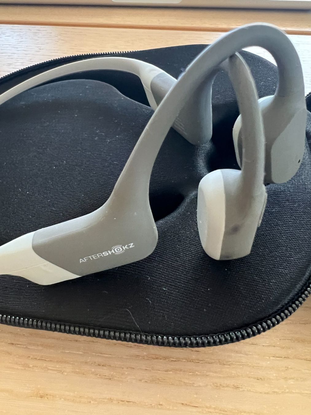 Shokz Cuffie: SCHOKZ Open Run gris – Nuovo (secondo la descrizione) da Epalinges venduto da kittyhermes 1