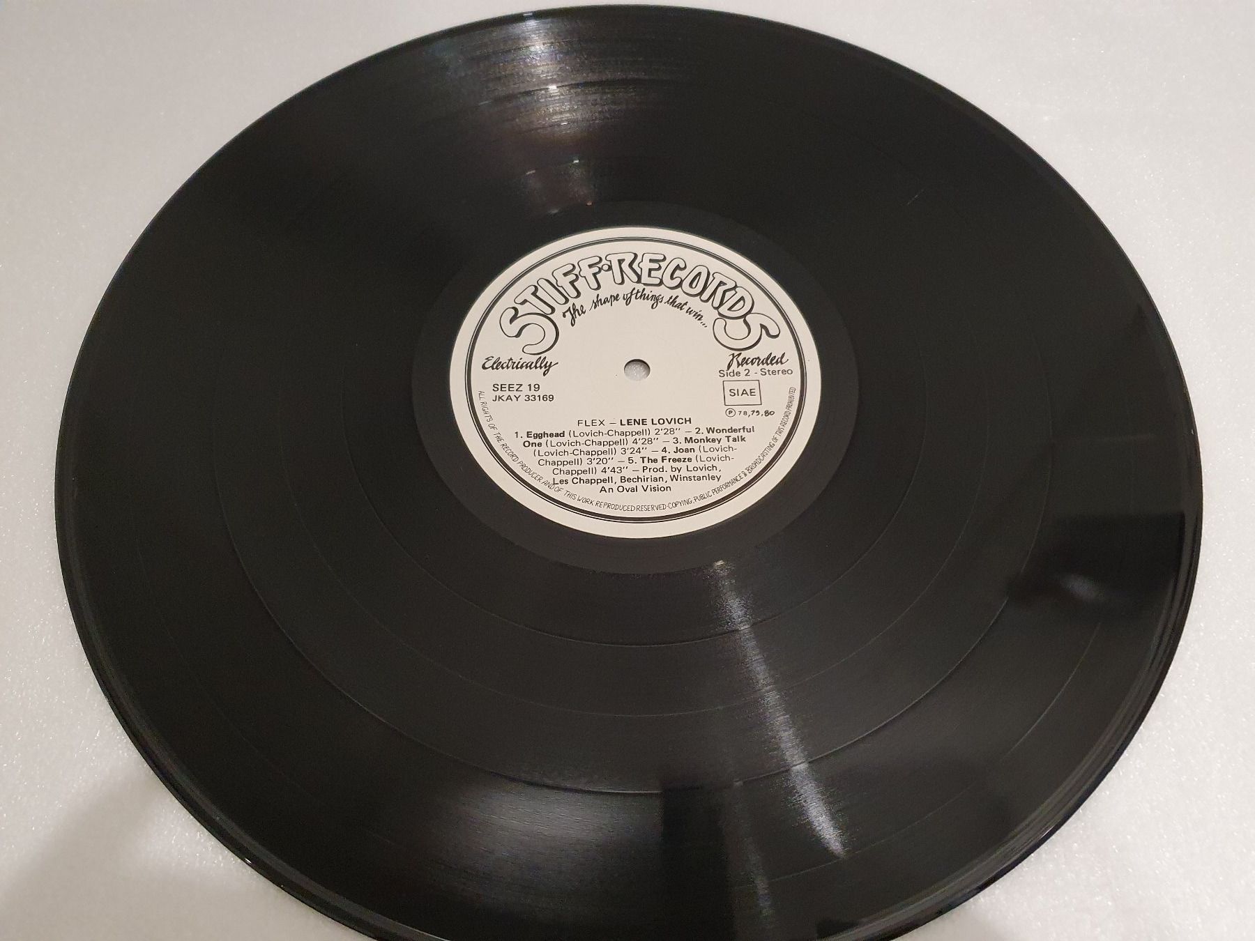 Dischi in vinile: Lene Lovich – Flex – Usato da Uster venduto da Vinyl-Leidenschaft 4