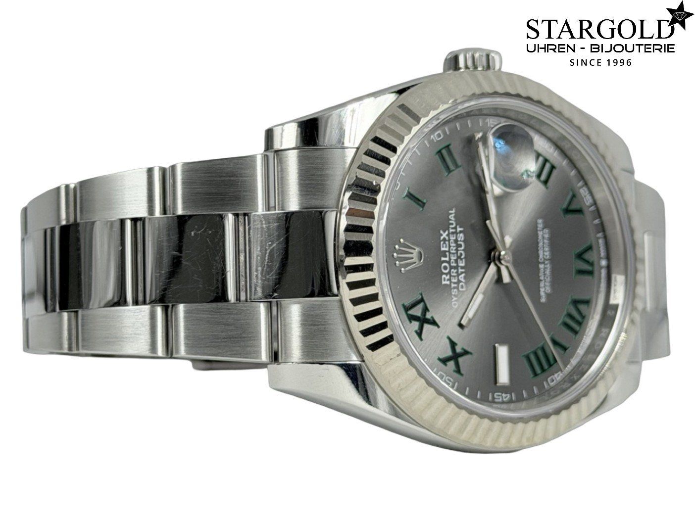 Rolex Montres: Rolex Datejust 41 "Wimbledon" - 126334 – D'occasion à Zürich par Stargold-Uhren 3