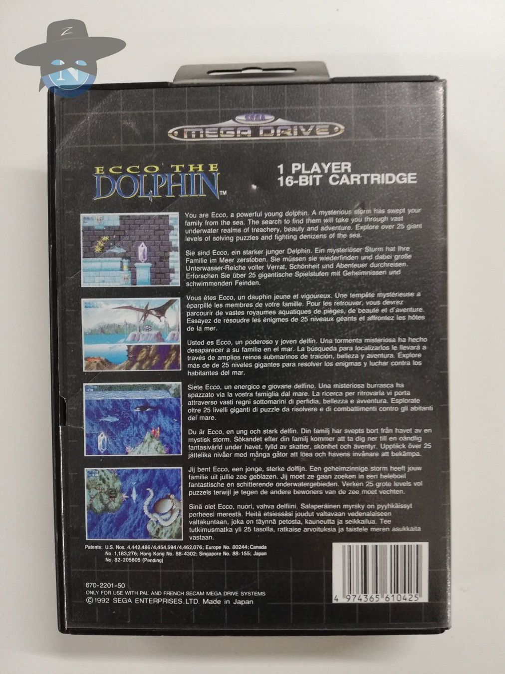 Sega Giochi: Ecco the dolphin       / Sega Mega Drive – Usato da St. Gallen venduto da zorro_dc 1