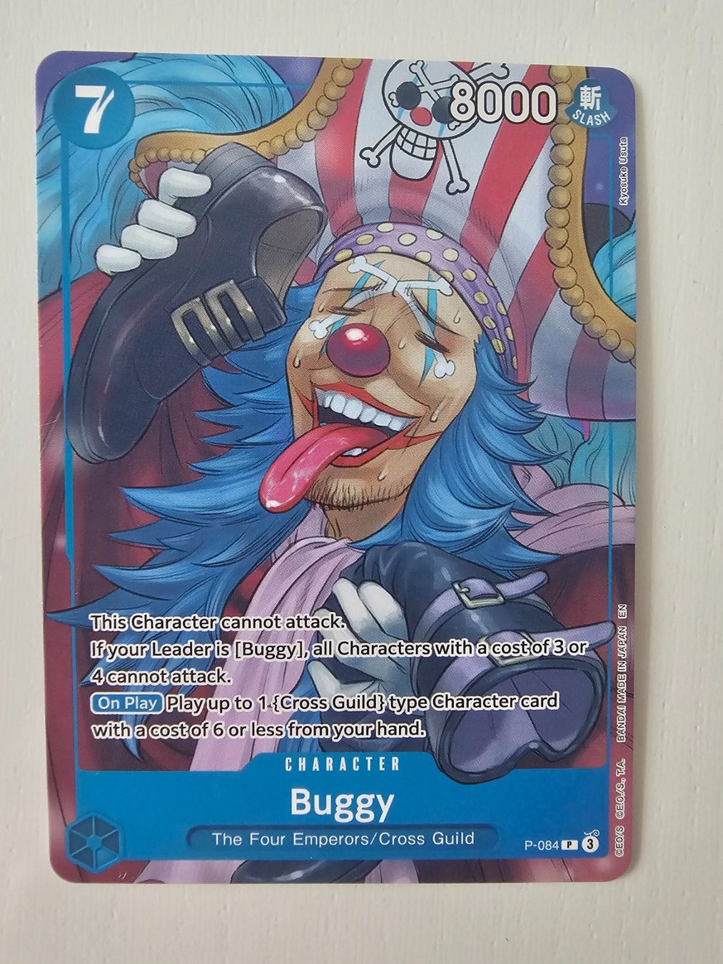 Bandai Sammelbilder & Trading cards: One piece - Buggy – Neu (gemäss Beschreibung) aus Pregassona von sig_6v2k