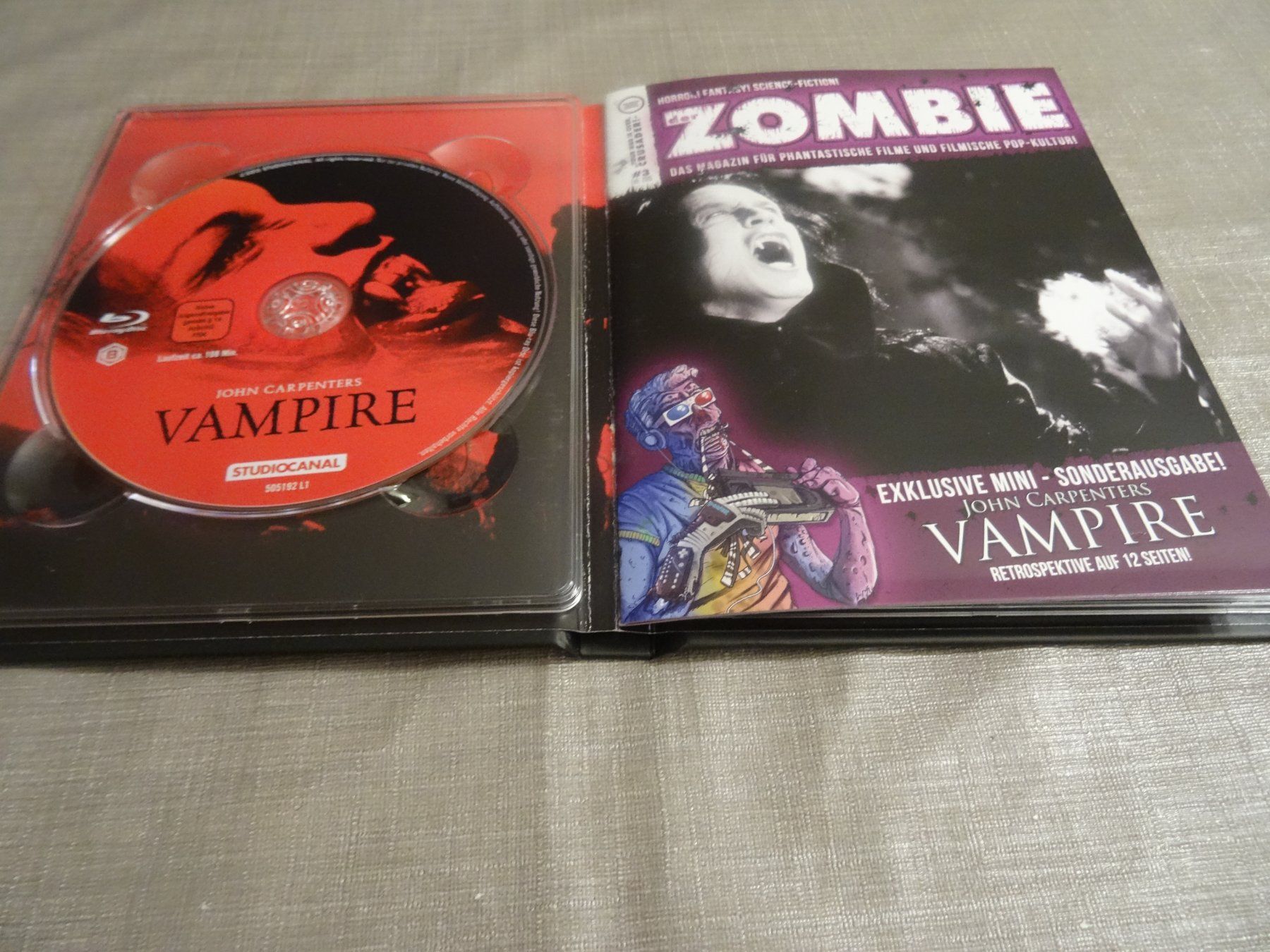 Tutti i DVDs: John Carpenter - Vampire - Limited Collection Mediabook – Usato da Olten venduto da Disc-Verkauf 1