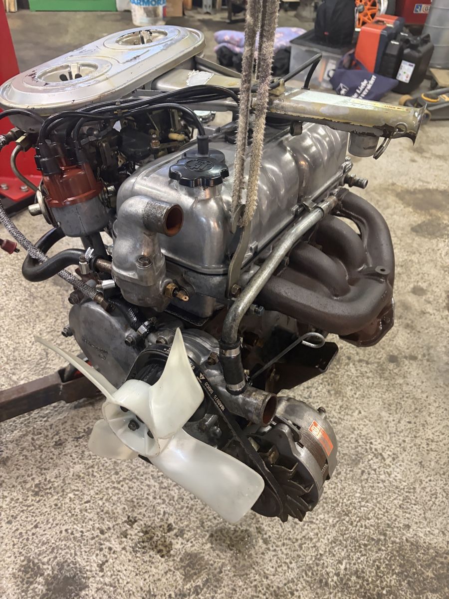 Toyota Motori: Toyota 2T-B Motor – Usato da Tann venduto da Corolla70-74