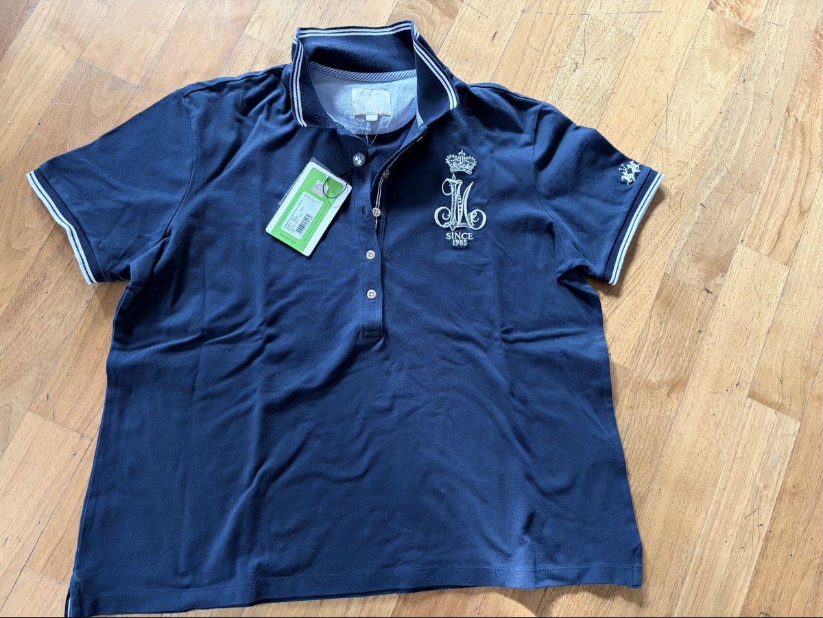 La Martina Magliette Polo: La Martina Damen Polo gr4 – Nuovo e nell'imballaggio originale da Matten b. Interl venduto da Kings-Fashion