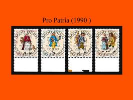 "Vollstempel-Serie" Pro Patria (1990 )