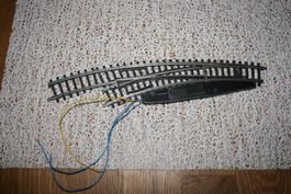 Märklin 2267 links K-Bogenweiche mit Antrieb