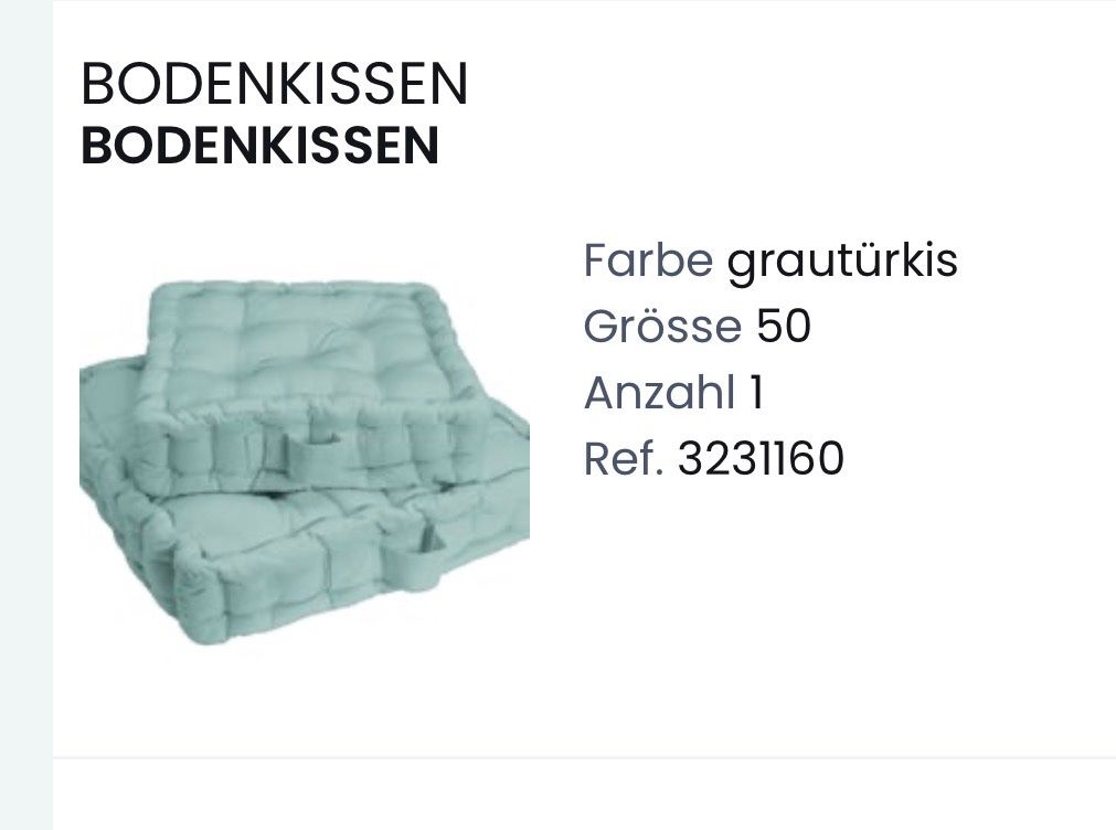 La Redoute Coussins: 3x Sitzkissen – D'occasion à Niederhasli par Damdan76
