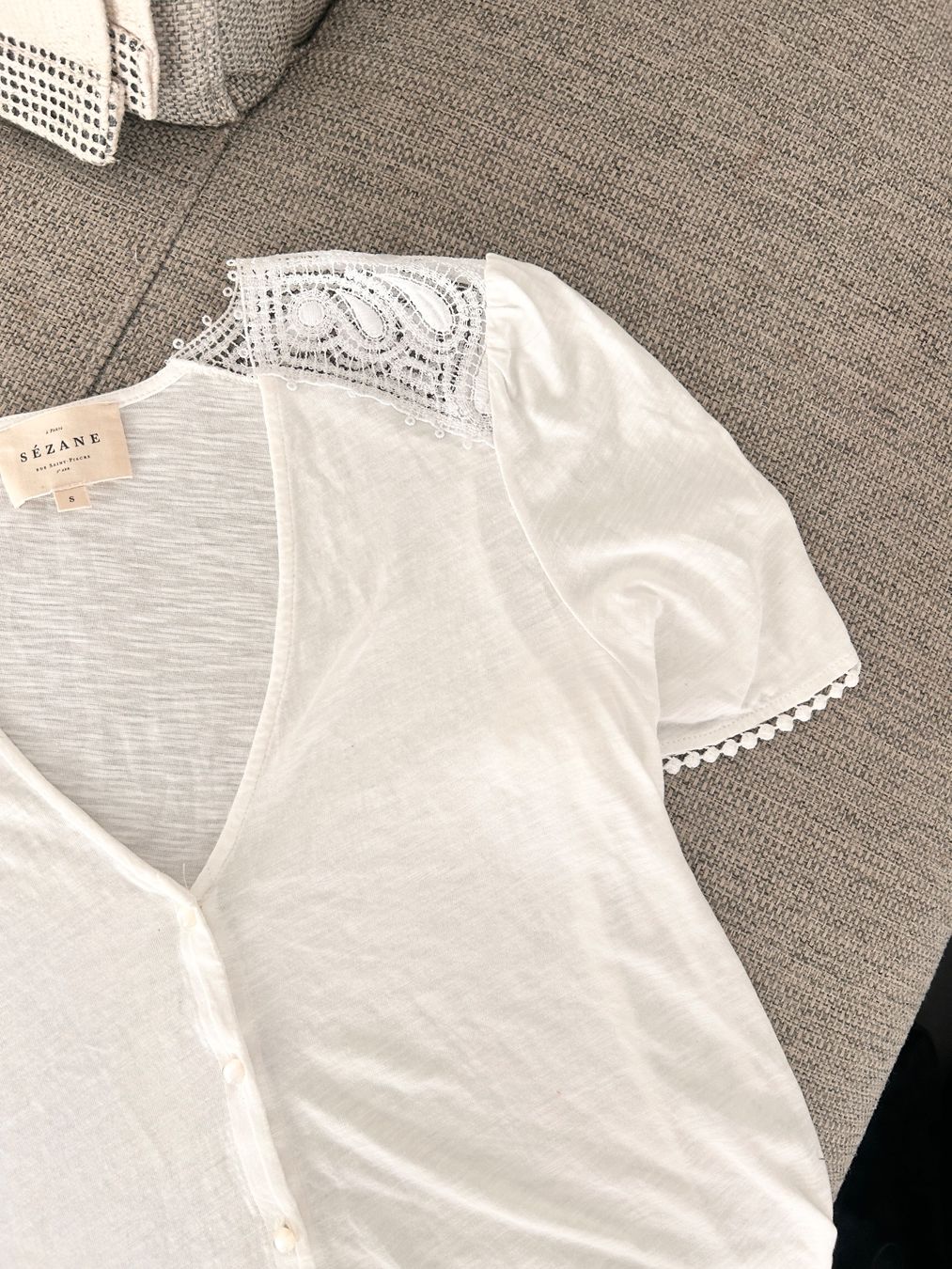 Sezane Top: Sézane Doriane Shirt - Gr. 36 – Usato da Illnau venduto da Monkky 3