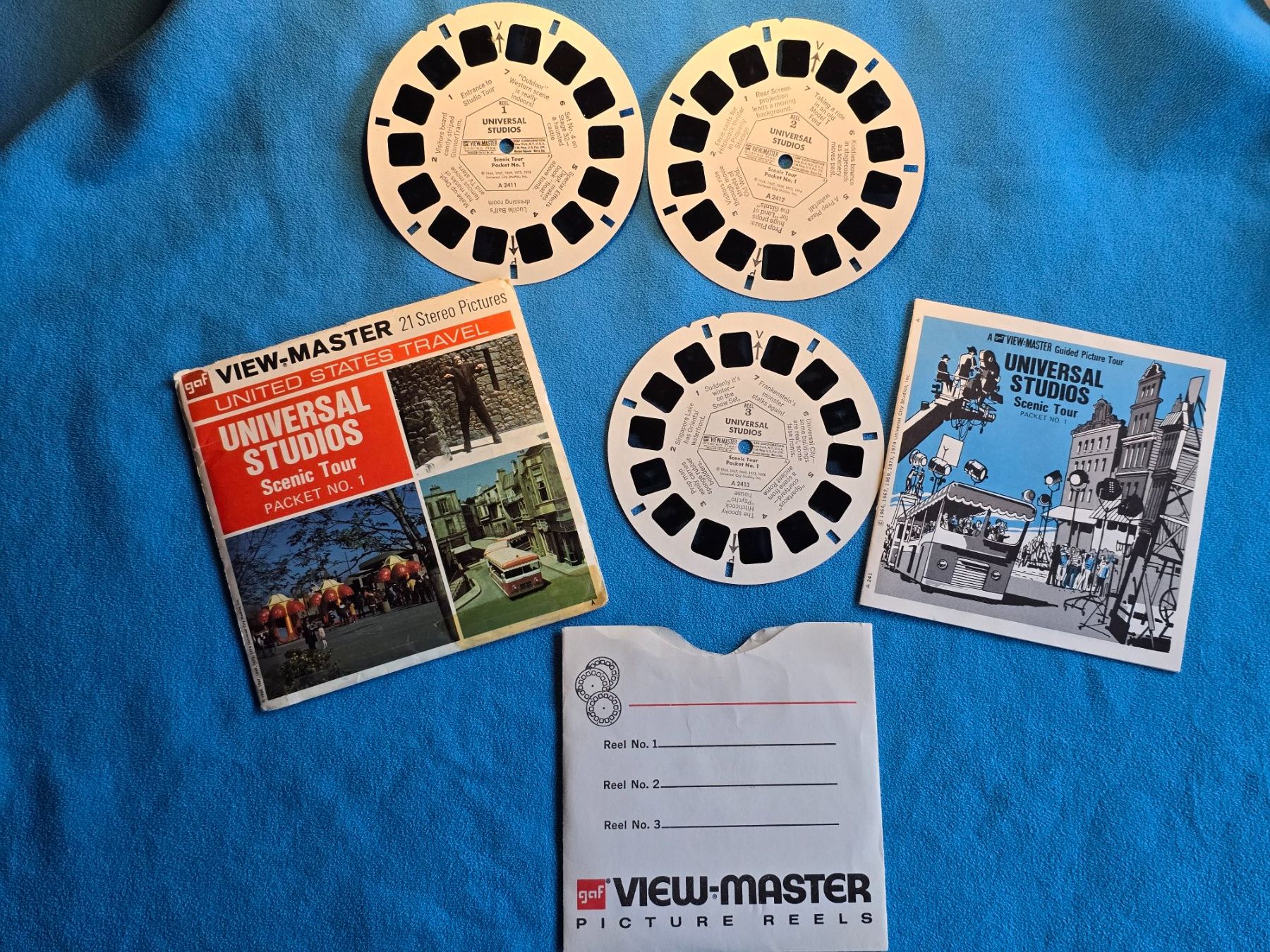 View-master Giocattoli: View-Master Reel Universal Studios Scenic Tour – Usato da versoix venduto da moonkey02 2