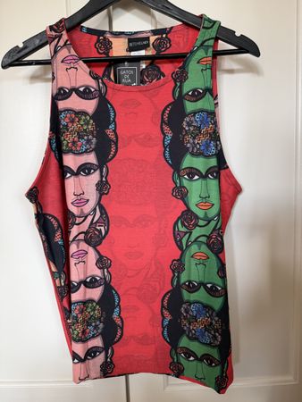 Gatos da Rua Artsy Tank Top, Summer Style - Size Medium