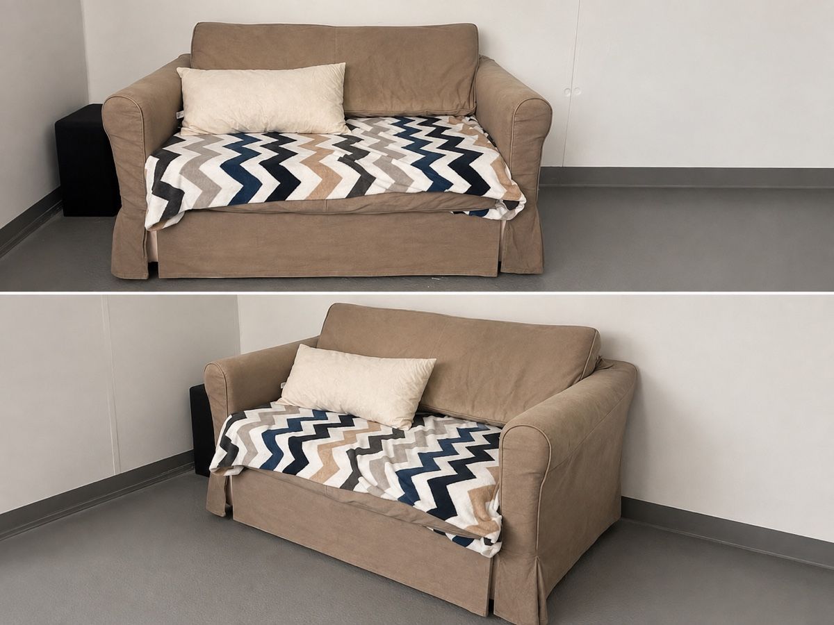 Sofas: gemütliches Bettsofa – Gebraucht aus Kloten von lga_zy7n