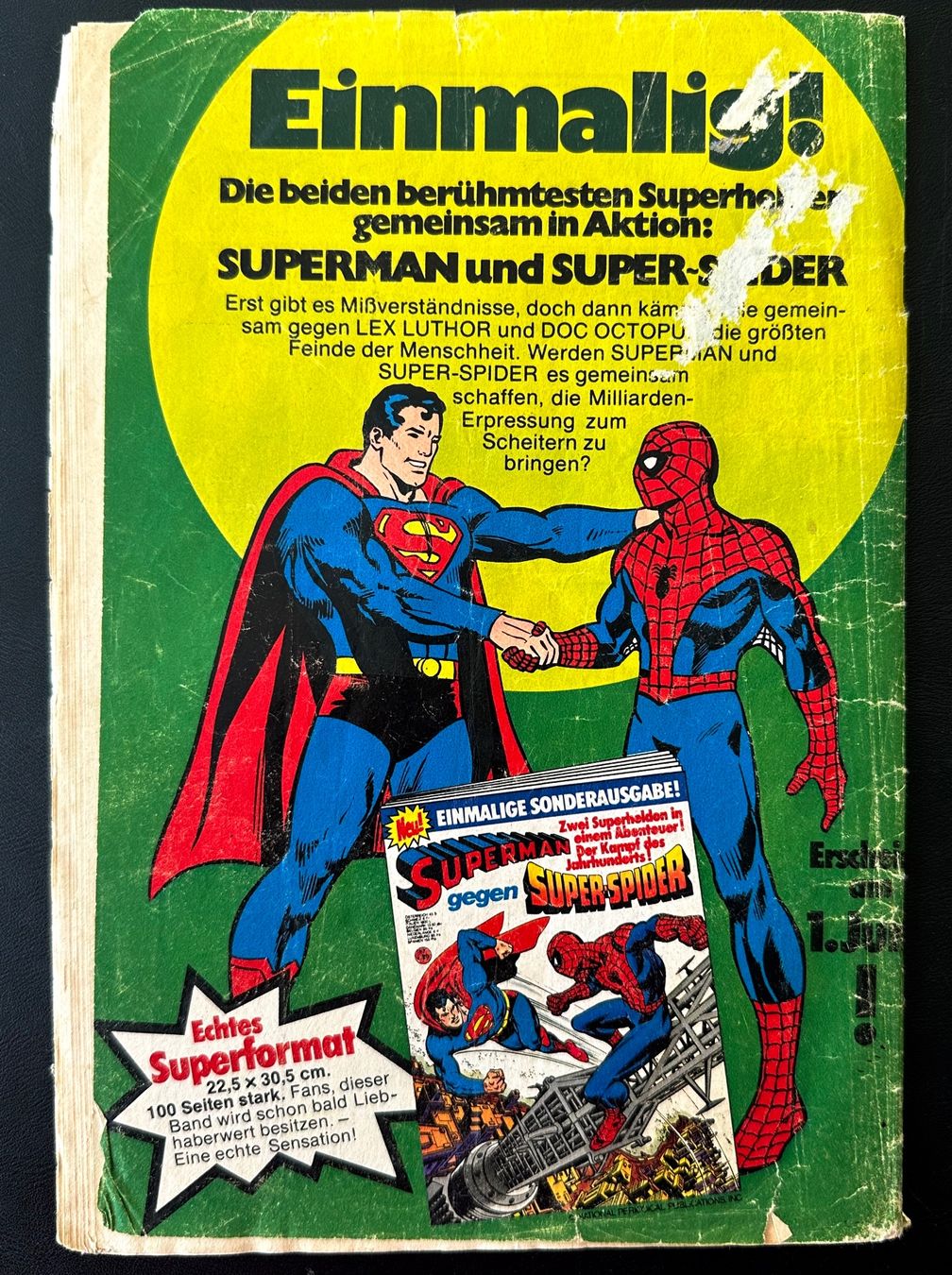 Comics: Superman, Bat Man Heft 10  1976 – Gebraucht aus Seltisberg von quadartswiss 1