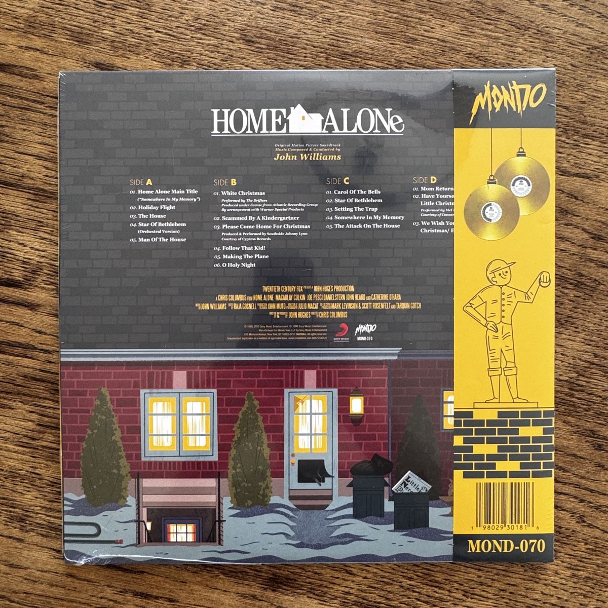 Dischi in vinile: Home Alone (35th edition) J.Williams – Nuovo e nell'imballaggio originale da Vessy venduto da vanhoves 1
