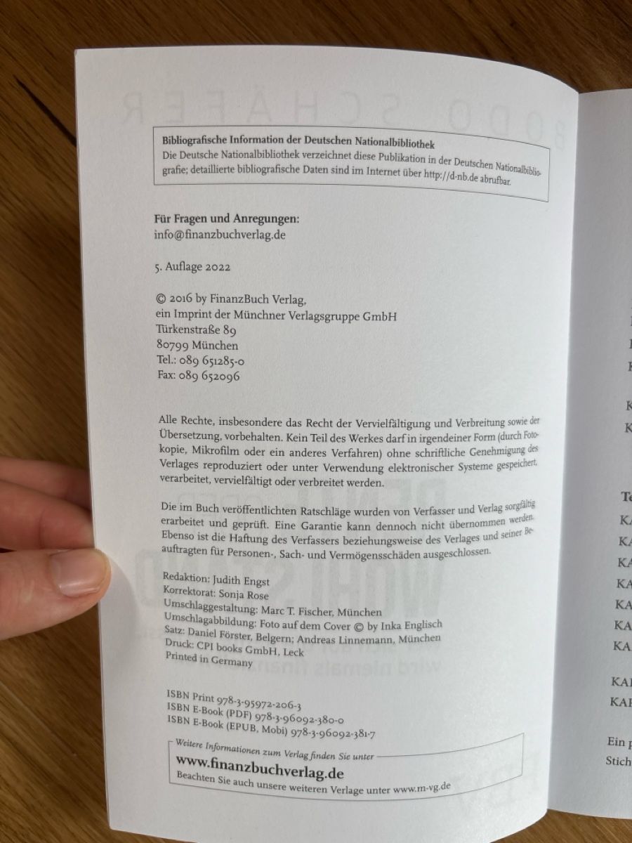 Bücher: Buch Rente oder Wohlstand von Bodo Schäfer – Neu (gemäss Beschreibung) aus Ennetaach von sch_7vdk 2