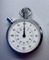 Lemania Swiss Additions Stoppuhr Chronomètre Rallye Timer