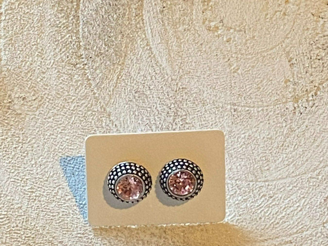 Orecchini pendenti & Orecchini a lobo: OHRSTECKER SWAROVSKI CRYSTALS,ROSA – Nuovo e nell'imballaggio originale da Meienried venduto da ManuelaBoutique 2