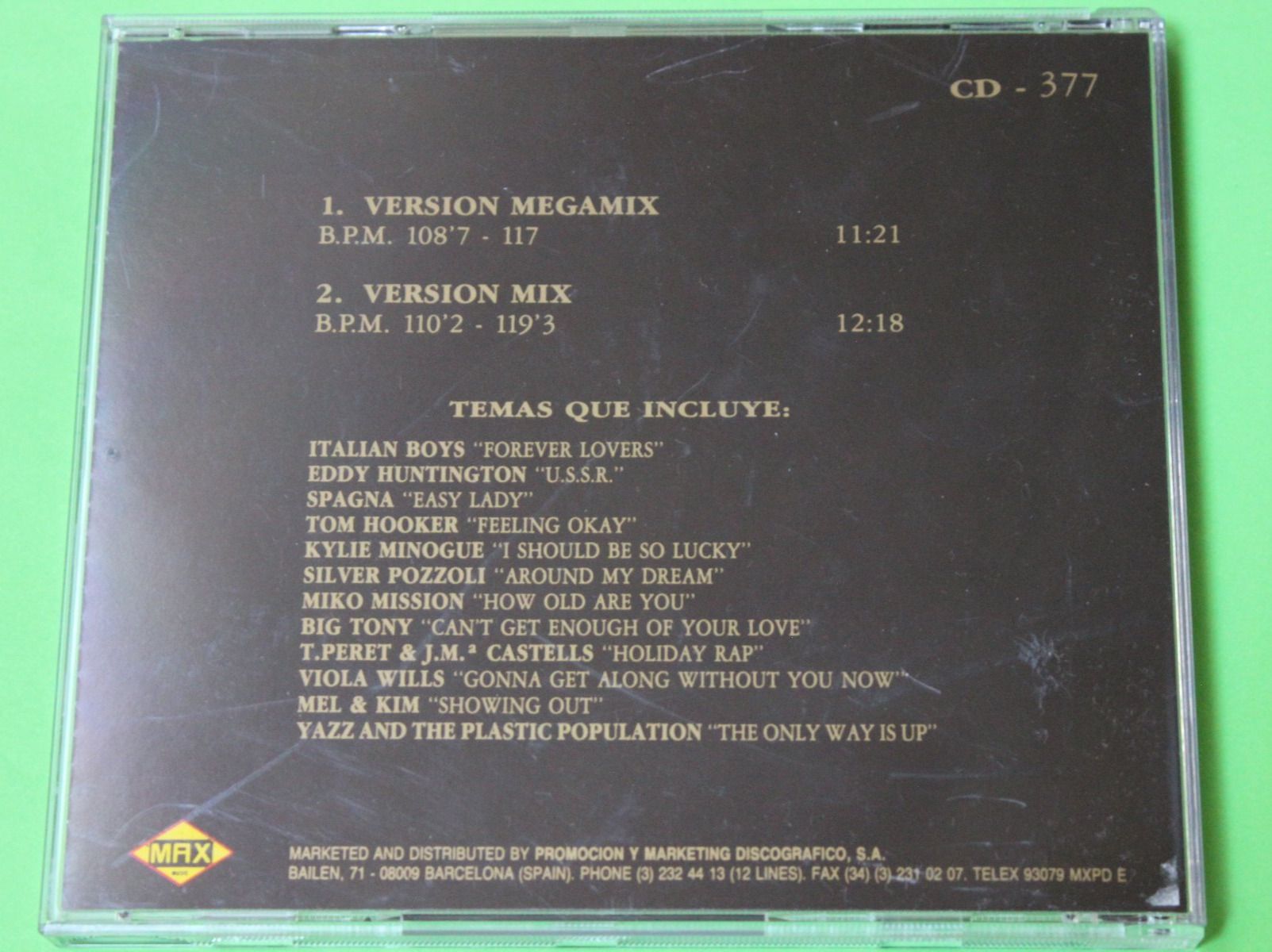 CD: MAX MIX COLLECTION (mit ITALO DISCO) CD – Usato da Tübach venduto da JamesStone 2
