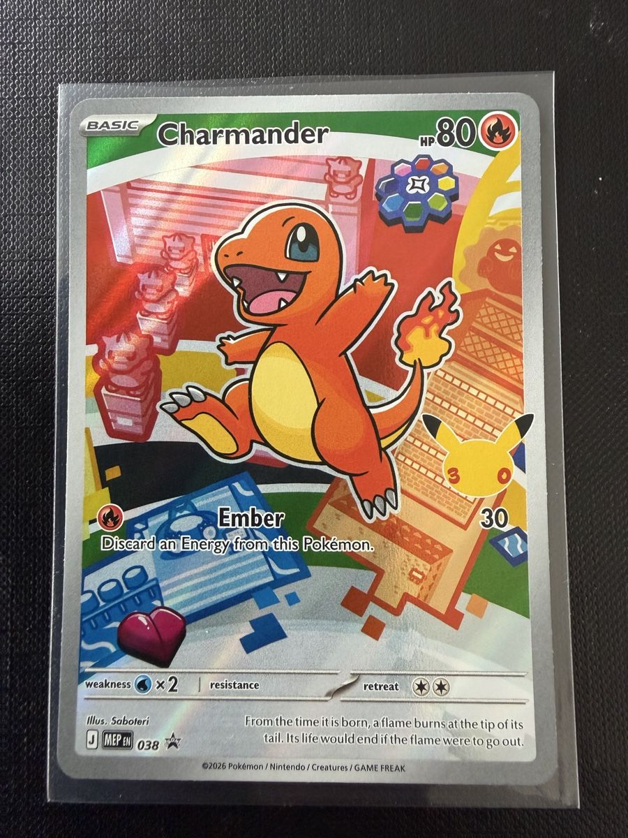 Pokémon Carte collezionabili: Charmander #038 MEP EN – Nuovo (secondo la descrizione) da Savigny venduto da Matgab94