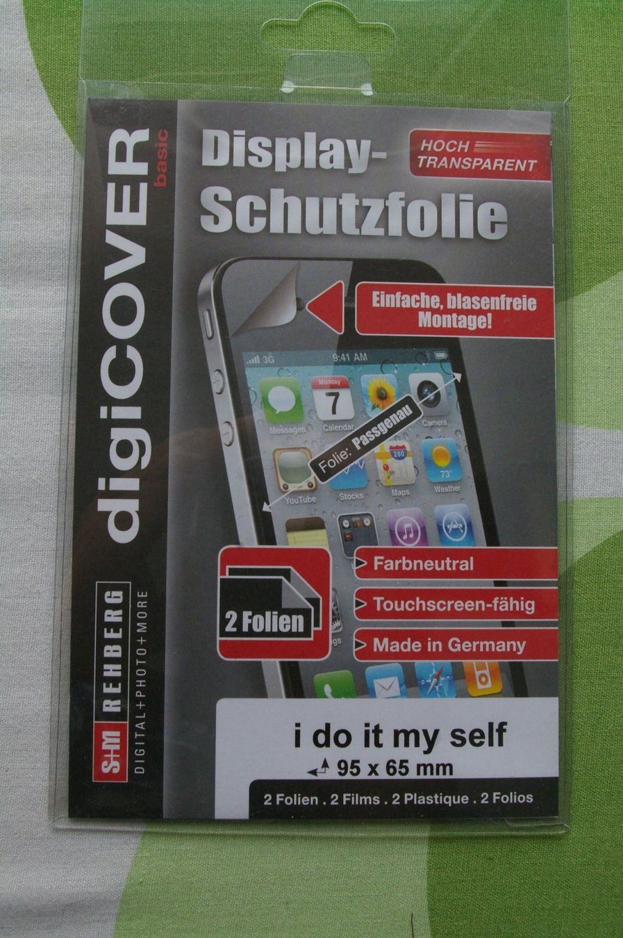 Ritocchi & pellicole di protezione: S+M DigiCover basic Apple do it yourself – Nuovo e nell'imballaggio originale da Niederurnen venduto da mowgli_1963