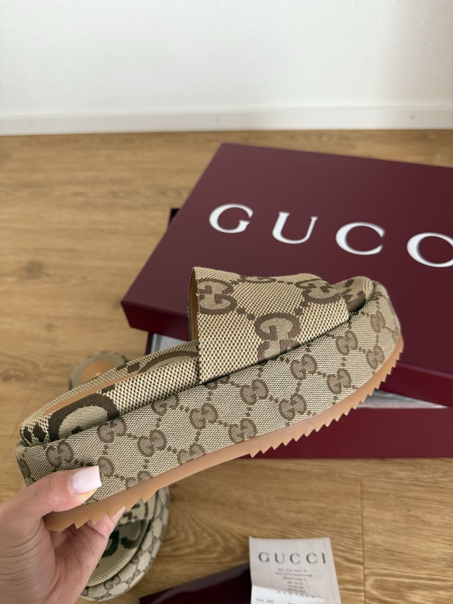 Gucci Scarpe da donna: Gucci Slide Sandalen, 36,5 – Nuovo e nell'imballaggio originale da Winterthur venduto da Lxh.568 3