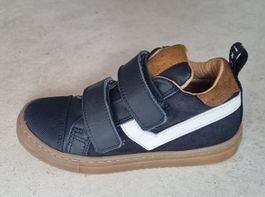 Hochwertige clic! Kinder Leder-Sneaker Gr.27–Klettverschluss