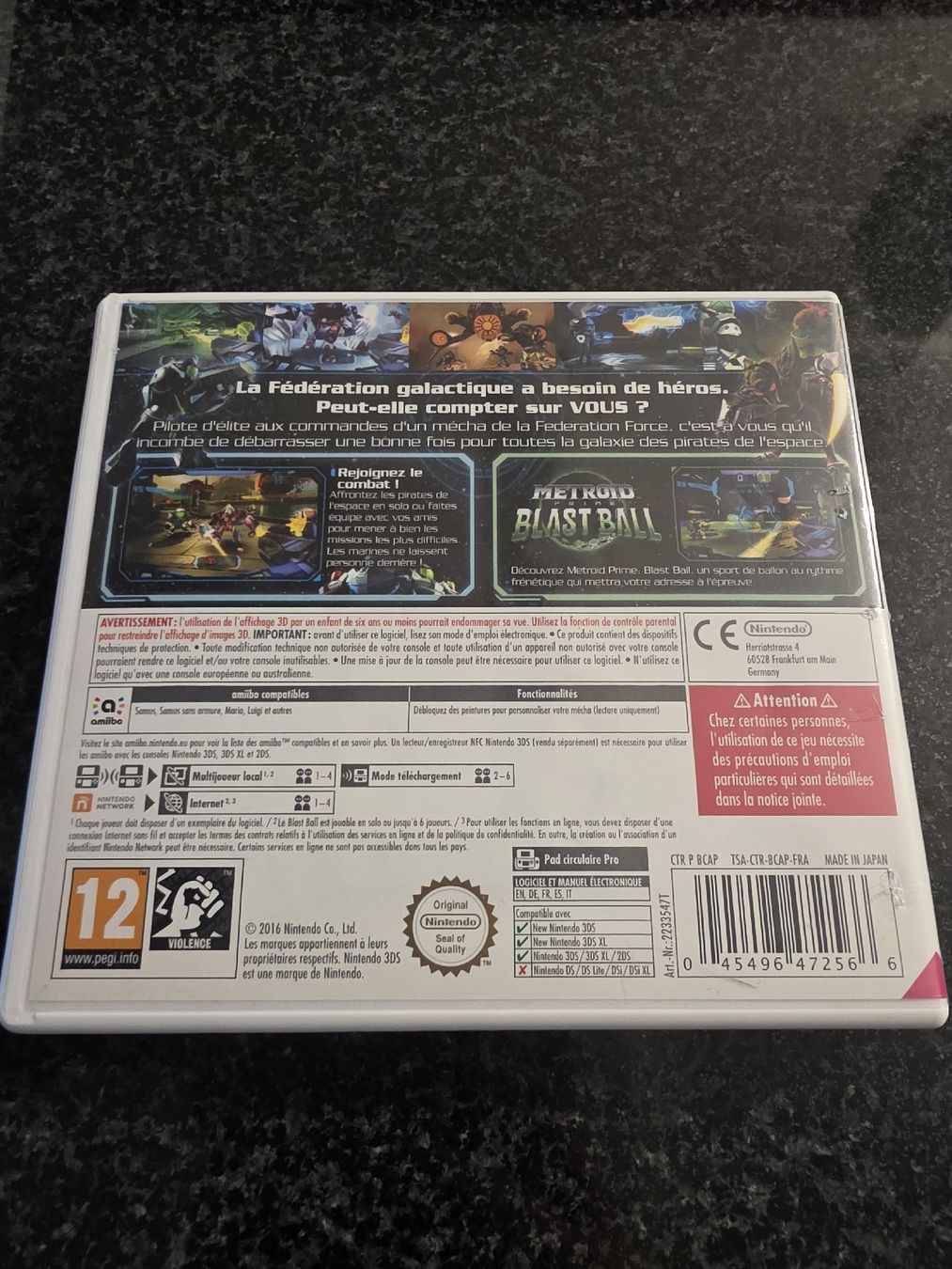 Spiele: Metroid Prime Federation Force Nintendo 3DS – Gebraucht aus Chavornay von Crash37 1