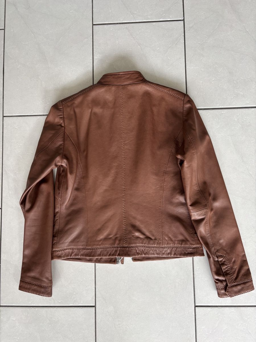 Giacche: Massimo Dutti Lederjacke, braun Gr M – Usato da Chur venduto da swissklexx 2