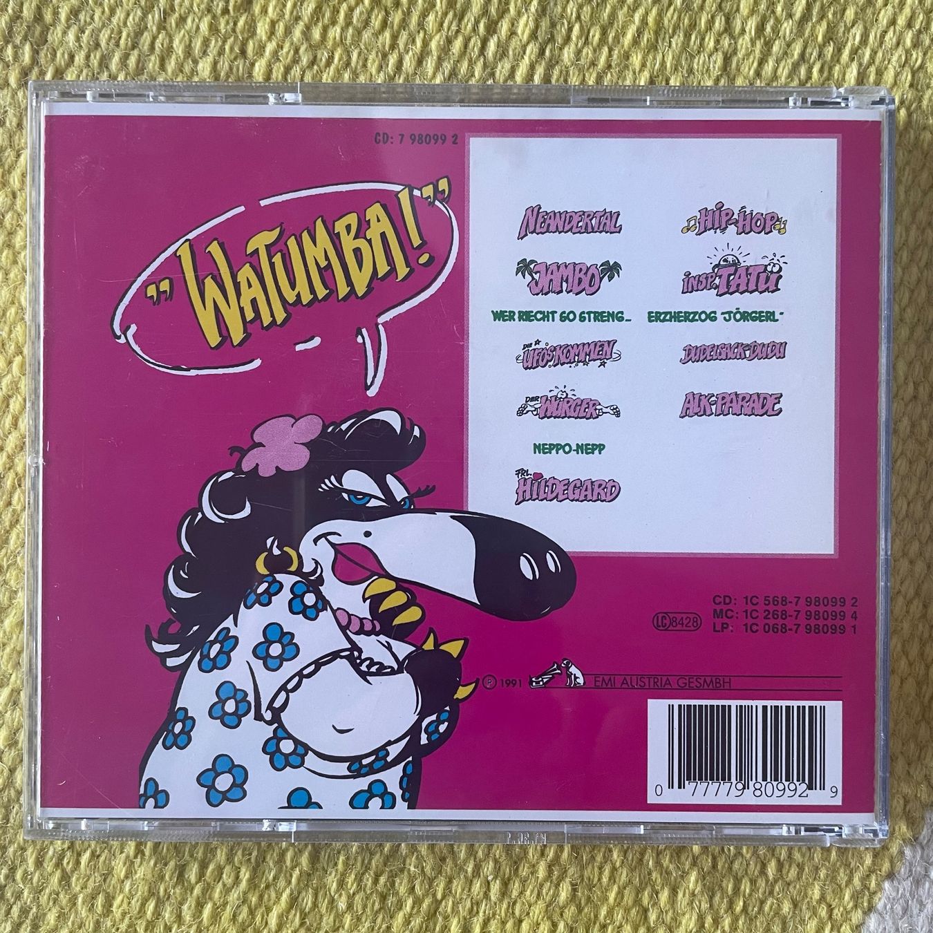 CD: ERSTE ALLGEMEINE VERUNSICHERUNG EAV-WATUMBA – Usato da Rorschacherberg venduto da CD-Roli 1
