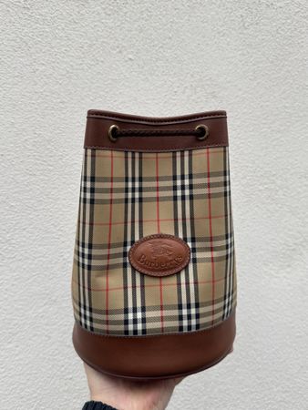 Vintage Burberry Bucket Bag