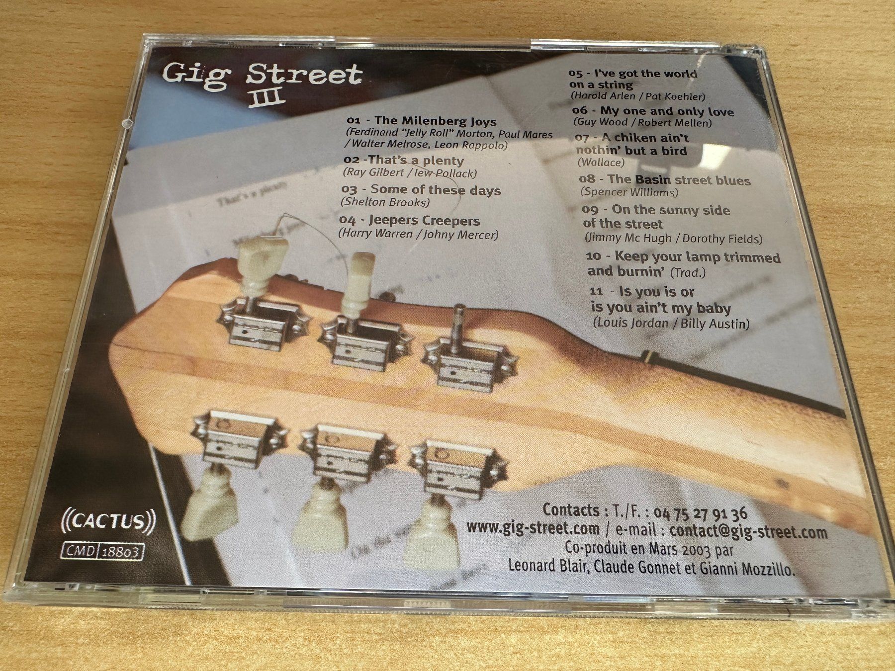 CD: G7 Gig Street – III – Usato da Rikon im Tösstal venduto da Alpenmutz 1