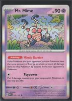 POKÉMON / Mr. Mime / Mew 151 / Holo 🇺🇸