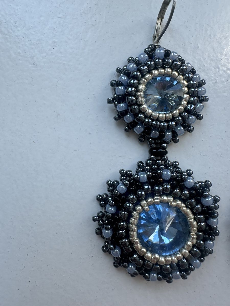 Orecchini pendenti & Orecchini a lobo: Blue earrings – Nuovo (secondo la descrizione) da Uster venduto da Monika_OB 3