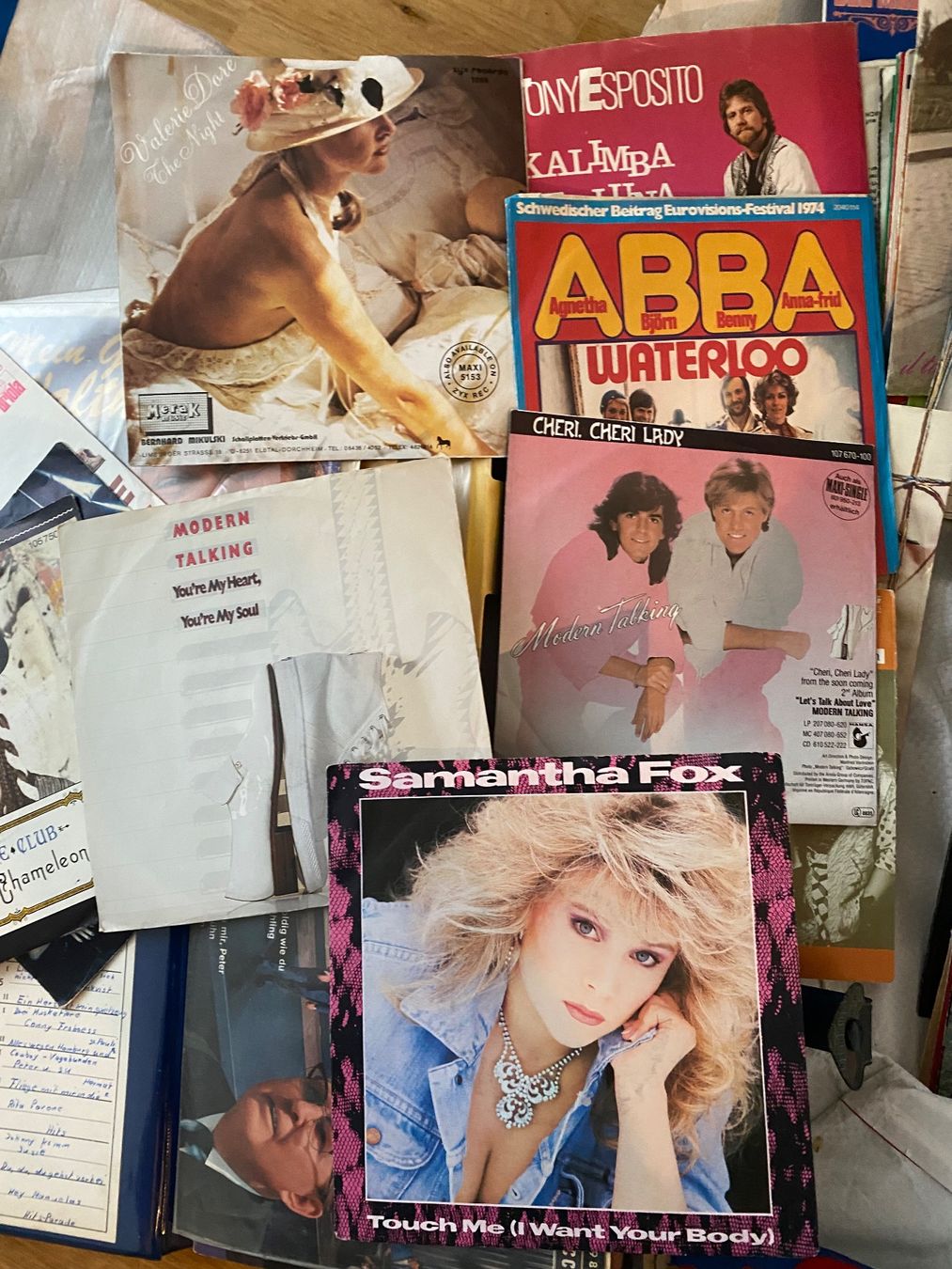 Dischi in vinile: Single 7 Vinyl - über 120 Stück – Usato da Rotkreuz venduto da mia_dc2r