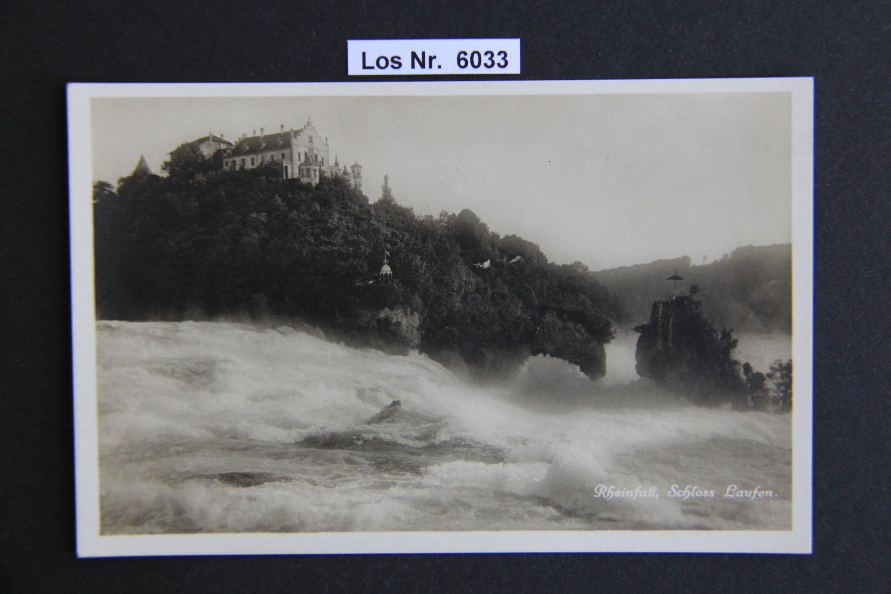 Cartoline postali: Ansichtskarte Rheinfall, Schloss Laufen             Los 6033 – Usato da Volken venduto da jukon65