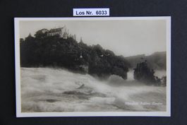 Ansichtskarte Rheinfall, Schloss Laufen             Los 6033