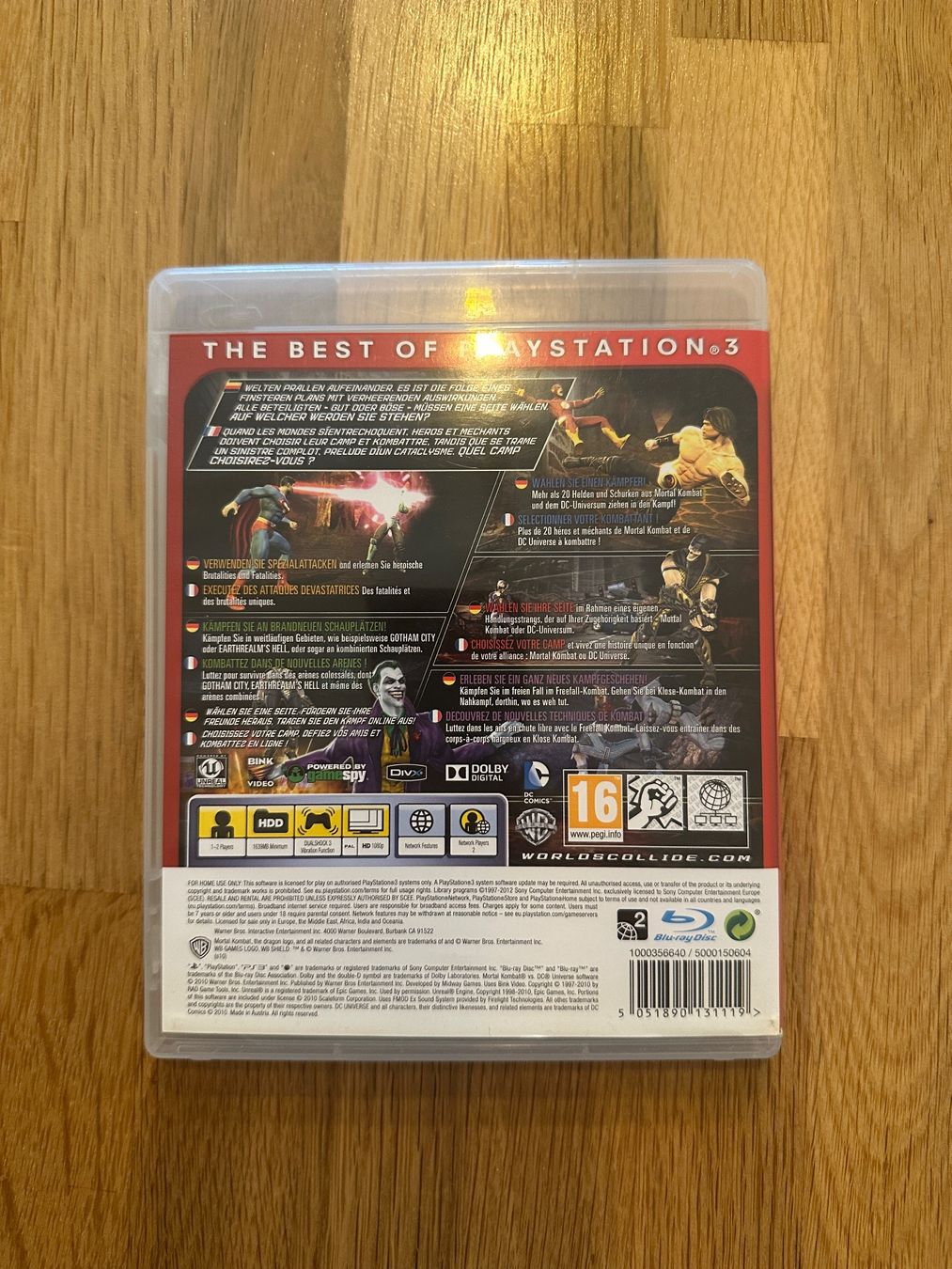 Sony Jeux: Mortal Kombat vs DC Universe Essentials / Playstation 3 – D'occasion à Oberengstringen par sasej 2