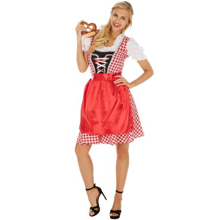 Frauenkostüm Dirndl Wiesn Madl - S